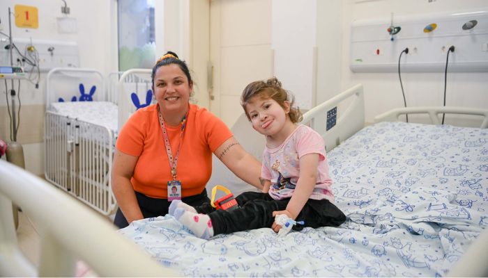 Foto: Wynutow Butenas/Hospital Pequeno Príncipe Paraná é destaque nacional em cuidados paliativos a pacientes e familiares